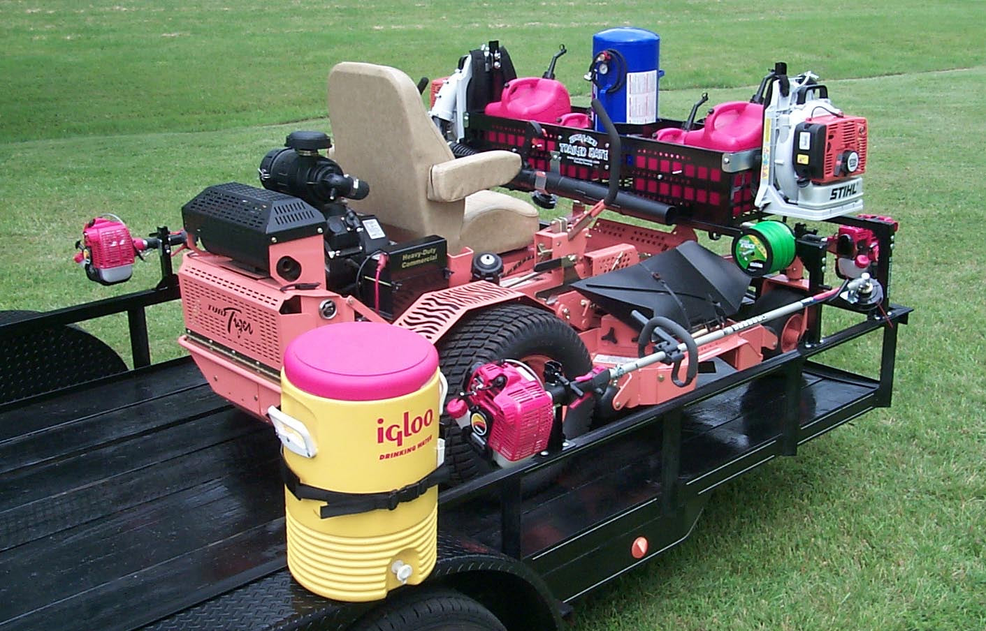 Trailer Mate Pro – Trailer Rack System for Lawn Tools (TRM-PRO