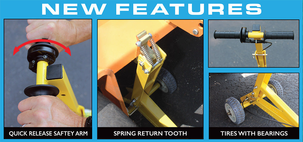 Open Box | Jungle Jack Lawn Mower Lift Tool (Version 2) | JJ-JACK