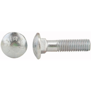 ¼"-20 x ¾" Carriage Bolt Zinc