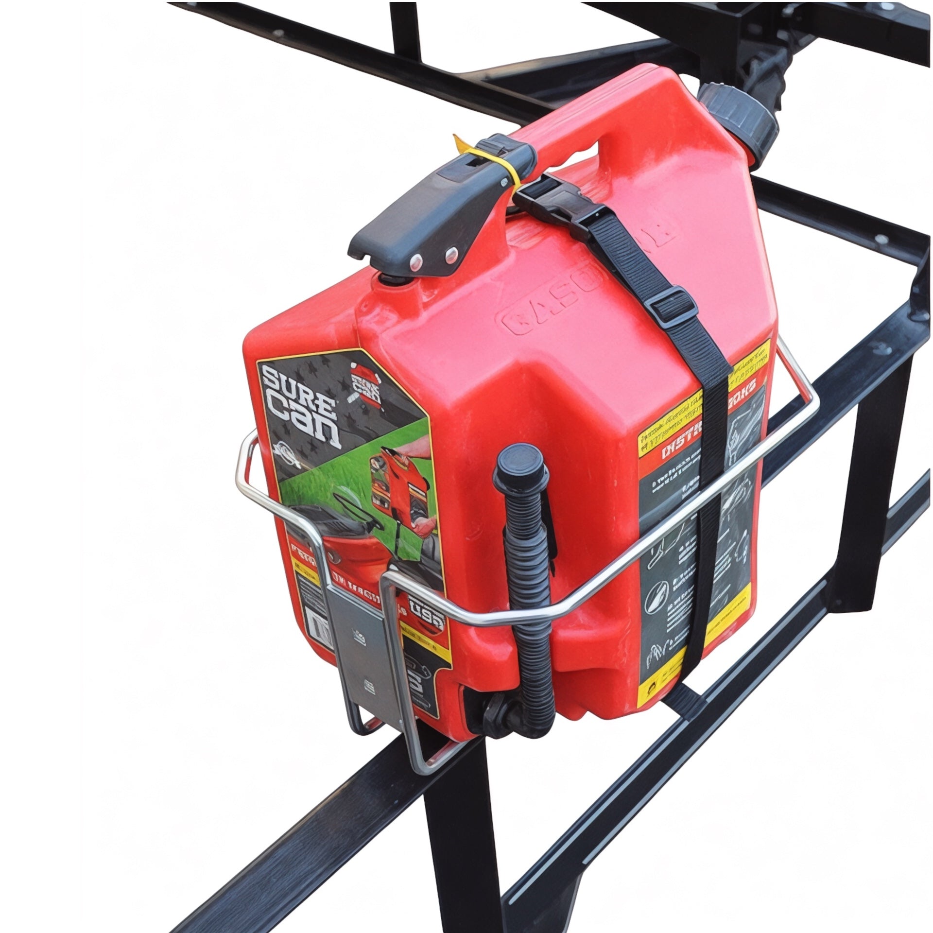 5 Gallon Gas Can Holder (Square) – Jungle Jims Accessory Products