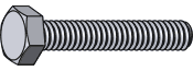 3/8"-16 x 2" FHSCS Z