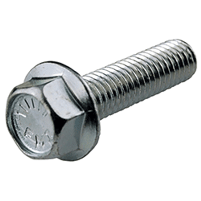 3/8" - 16 x 1" Ser. Hex Fl.