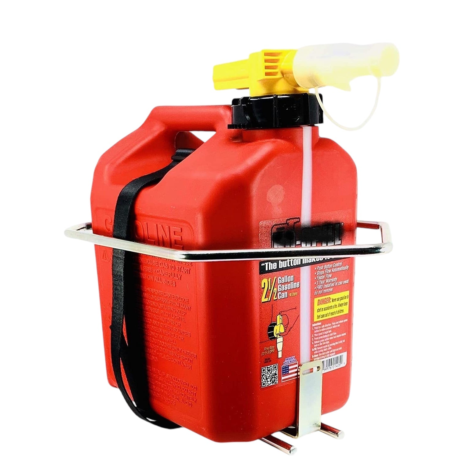 2.5 Gallon Gas Can Holder – Jungle Jims Accessory Products