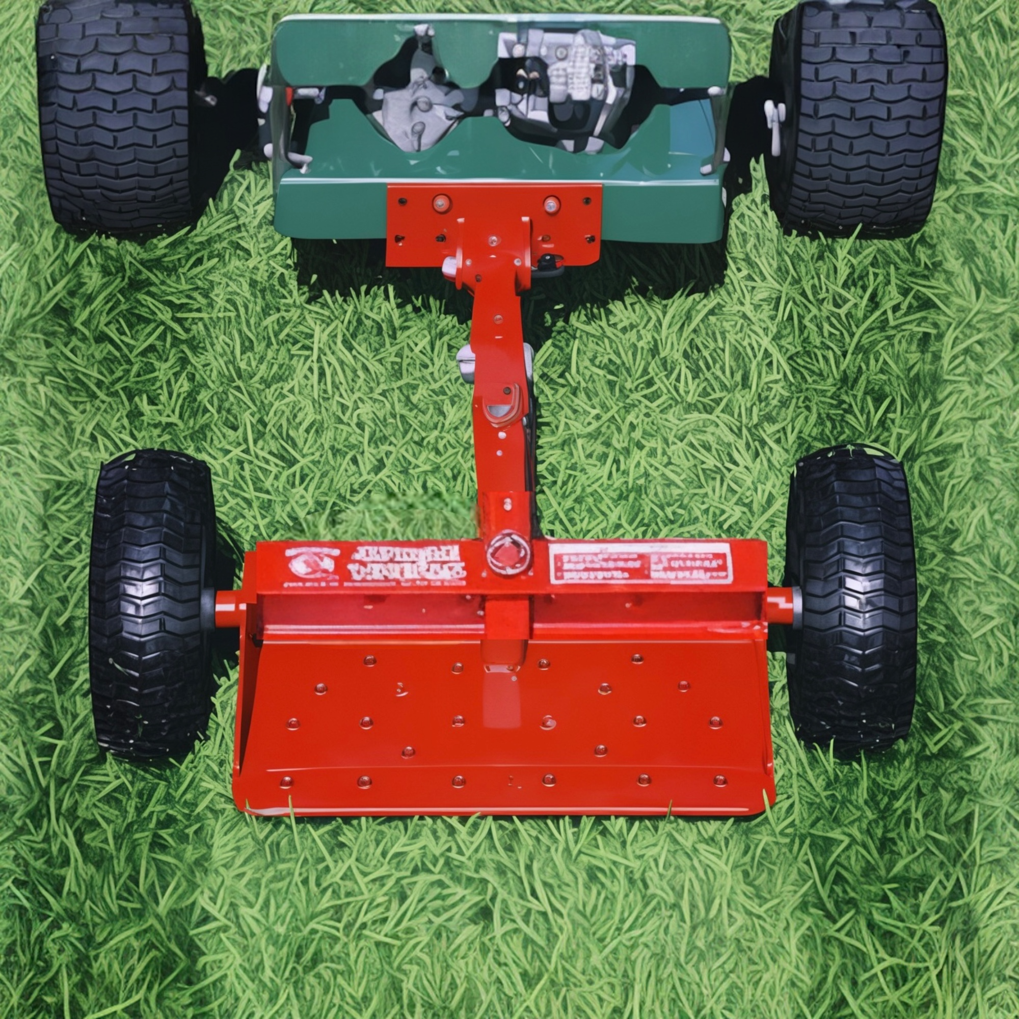 Jungle Wheels Red 2 Wheel Sulky