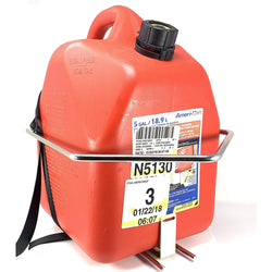 Open Box 5 Gallon Gas Can Holder (Square)