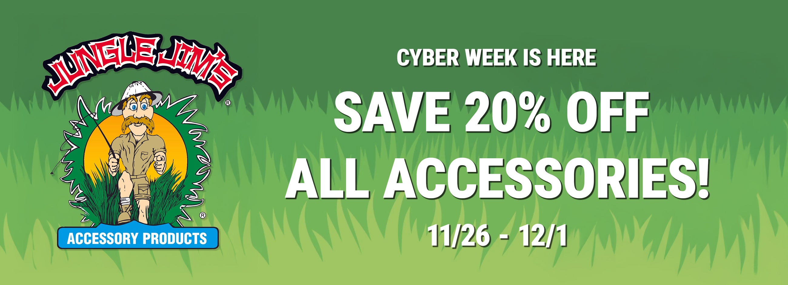 Jungle Jims Accessory Products