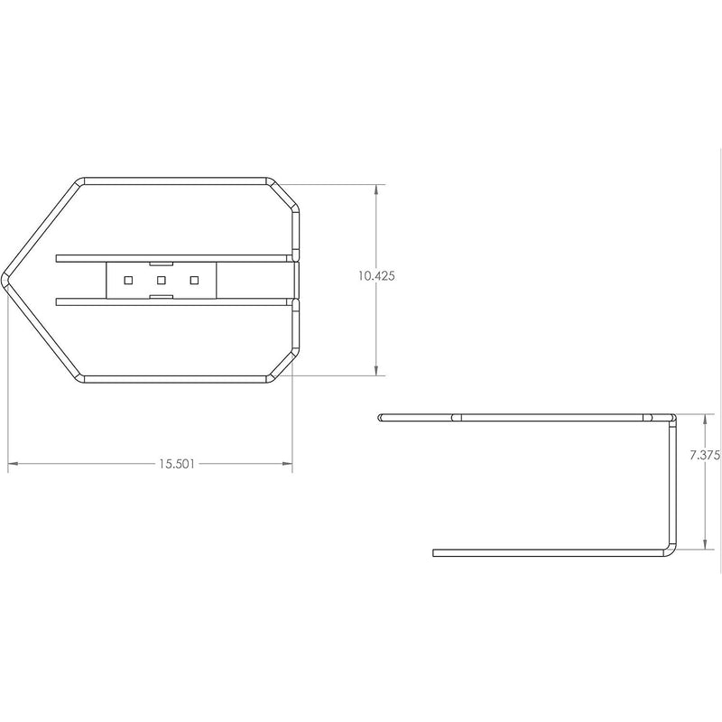 5 Gallon Gas Can Holder (Square)