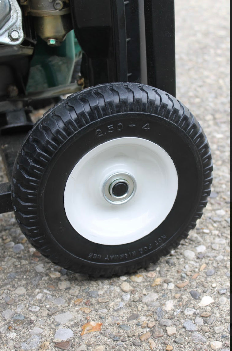 2.50-4" Flat Free Pneumatic Hand Truck Utility Cart Tire 8” Diameter
