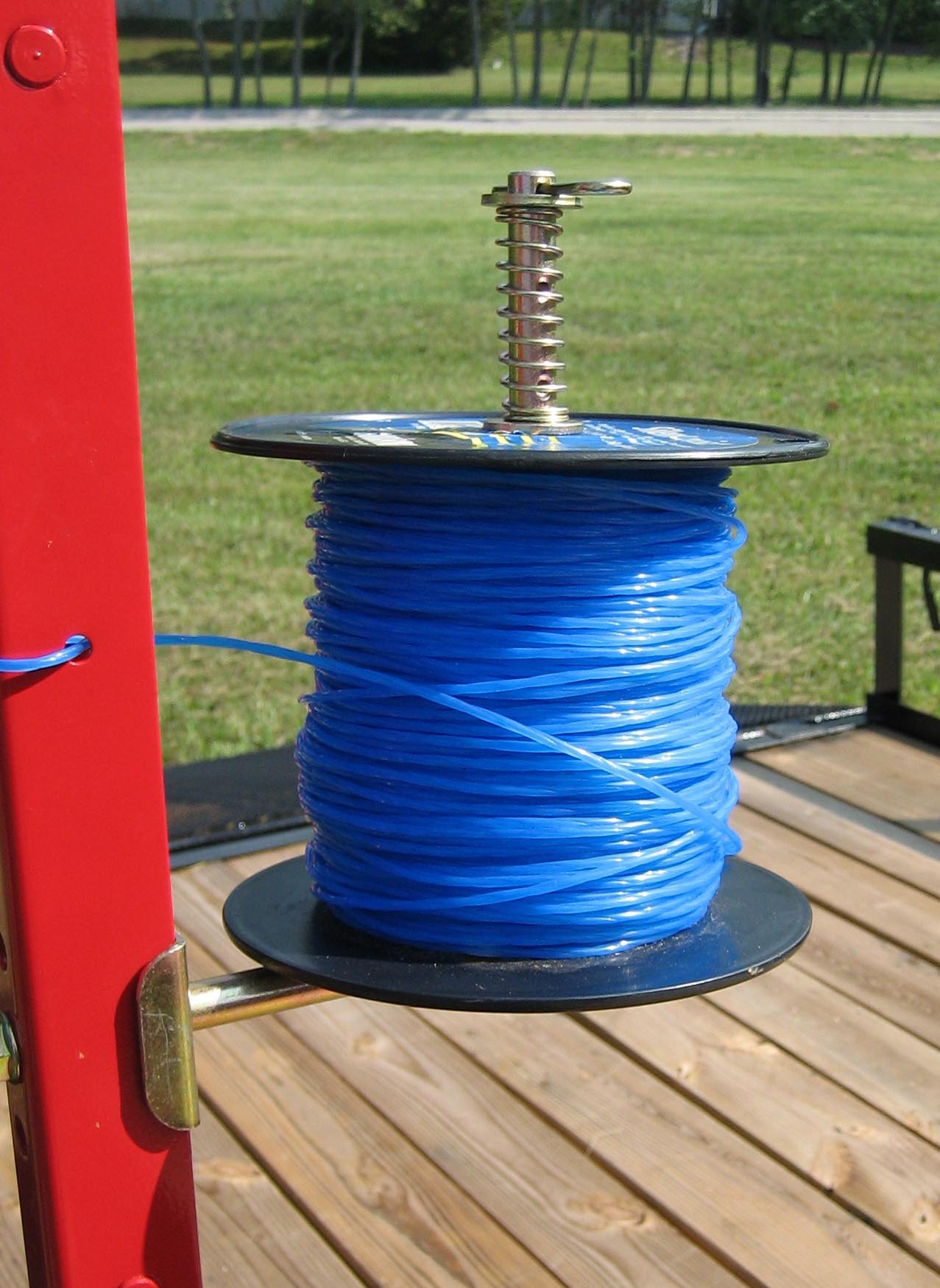 4 Trimmer Rack Trailer Set Complete
